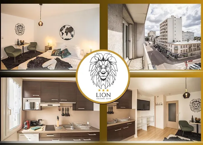 Apartamento Voltaire Lion - 5 Min Hypercentre - Parking Prive