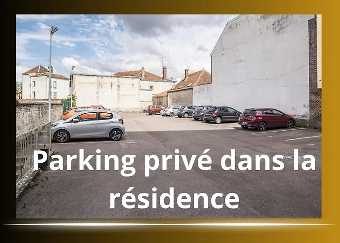 Voltaire Lion - 5 Min Hypercentre - Parking Prive Apartamento Troyes